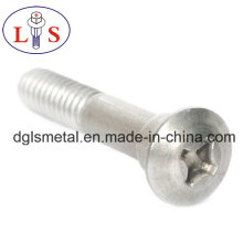 Cross Recess Step Bolt Countersunk Head Bolt with Nylok